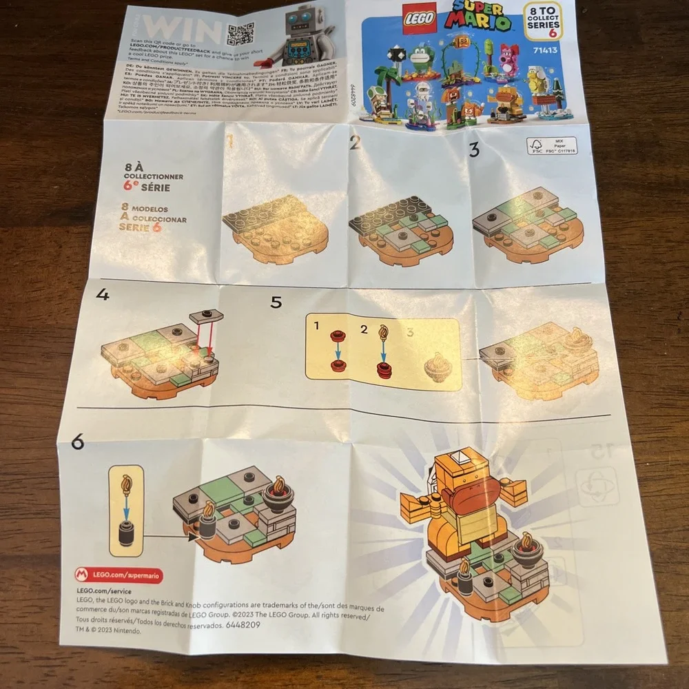Lego‎ Super Mario Series 6 Character BOSS SUMOBRO -- New, Read